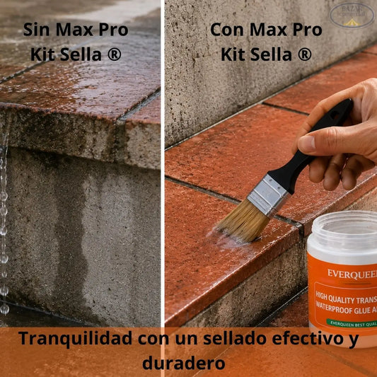 Max Pro Kit Sella ® | Sellador + Cinta Impermeabilizante
