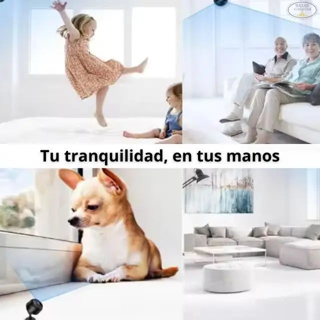 Mini Cámara Espía Oculta Inteligente® - Discreta e Inalámbrica con WiFi
