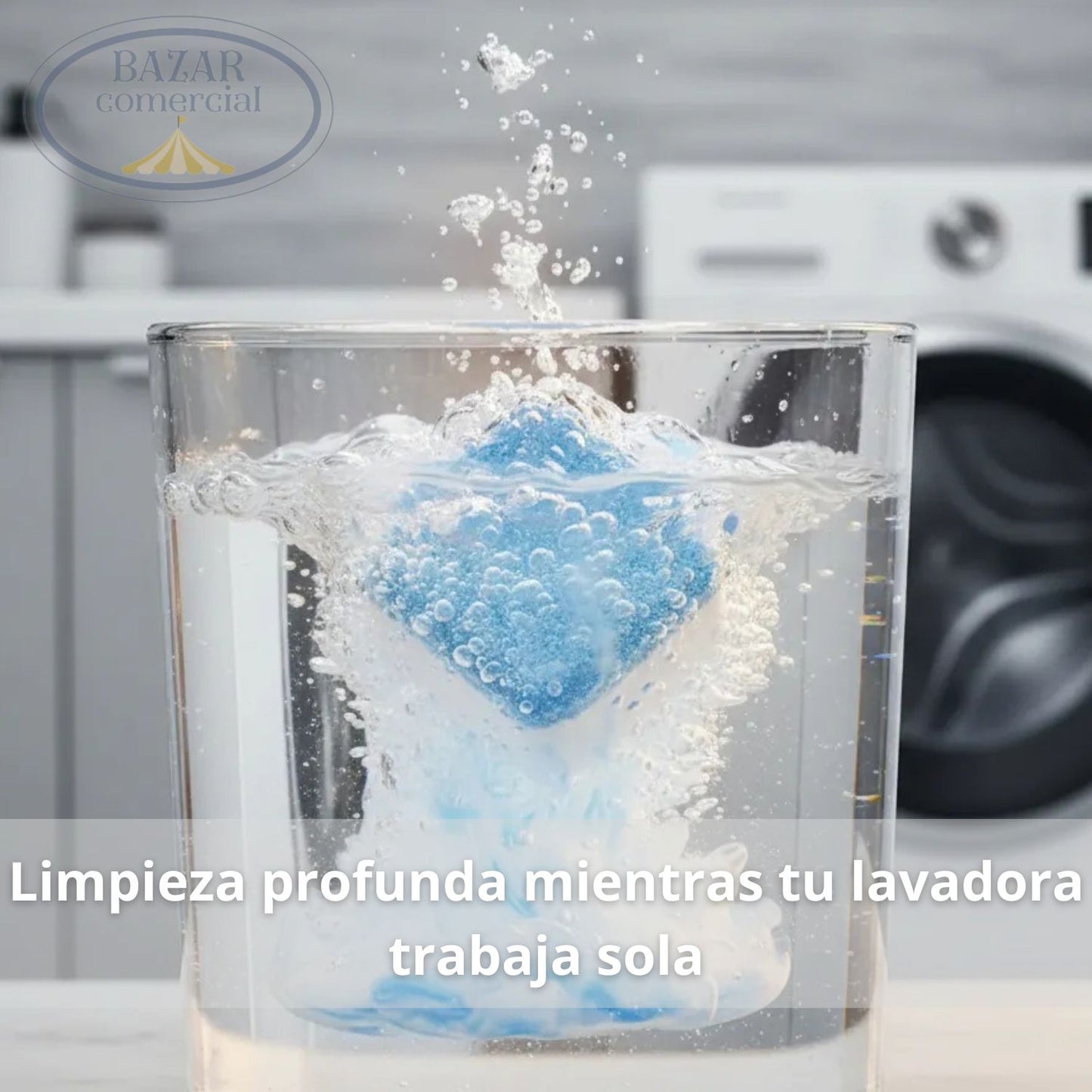 Pastillas de limpieza para lavadora