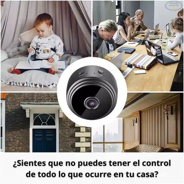 Mini Cámara Espía Oculta Inteligente® - Discreta e Inalámbrica con WiFi