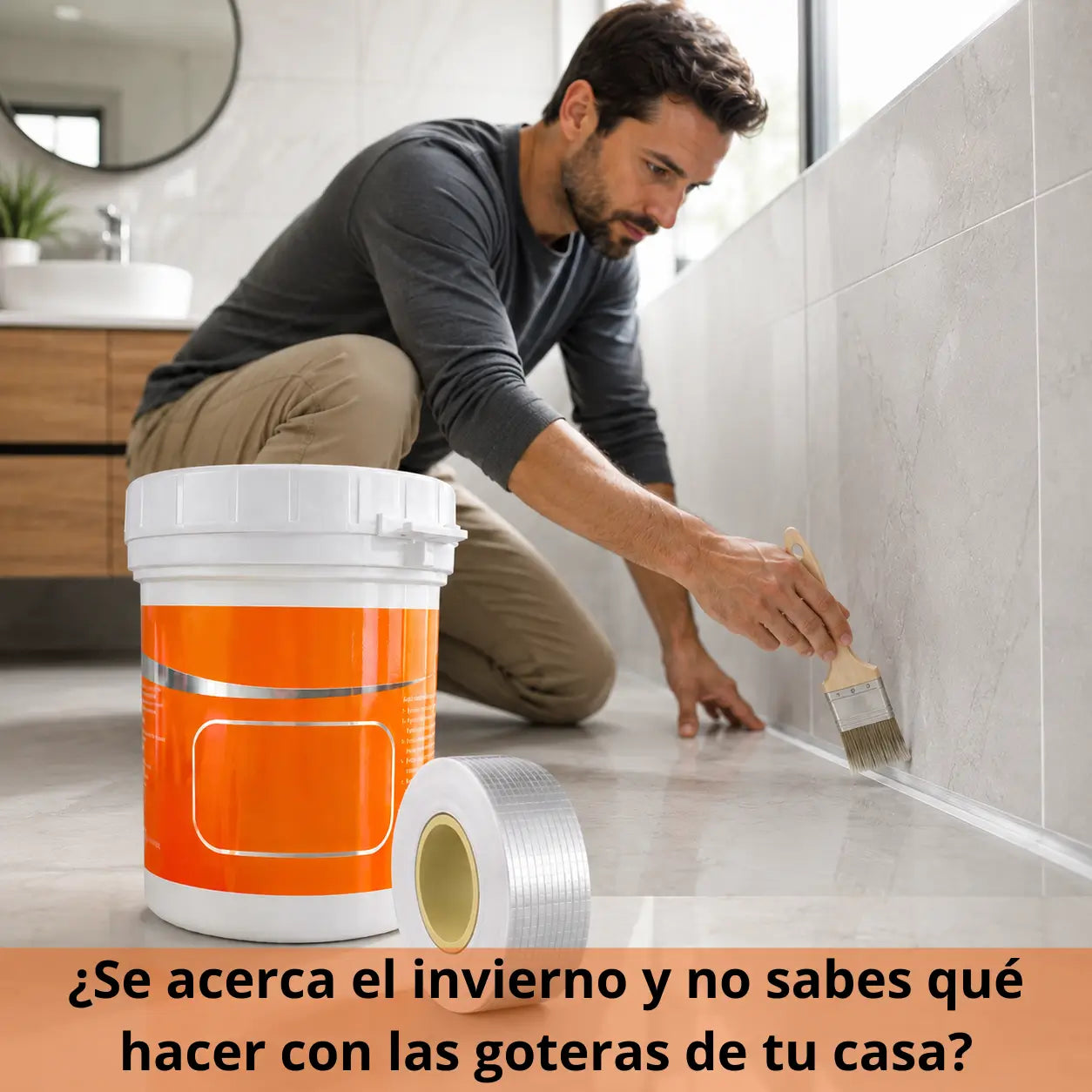 Max Pro Kit Sella ® | Sellador + Cinta Impermeabilizante